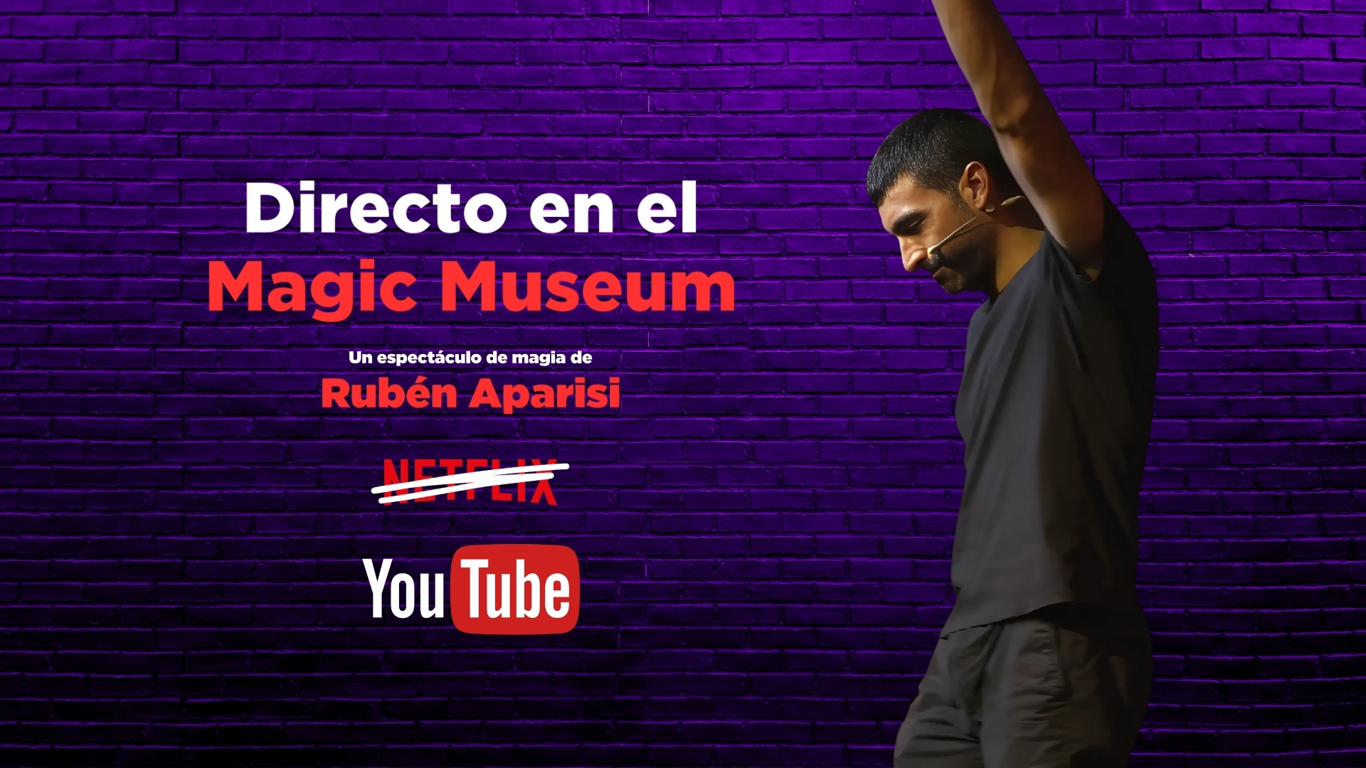 Directo en el Magic Museum - Rubén Aparisi